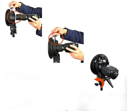 GODOX SF-UV-6060 플래시 브래킷 60x60cm 직사각 소프트박스 S타입 브로웬스 마운트 5번 사진