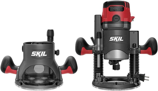 Skil 목공용 플런지 고정 베이스 라우터 콤보 RT1322-00 14 Amp 1번 사진