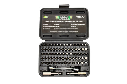 VIM Tools VHC77 하프 컷 스터비 비트 세트 77-Piece 2번 사진