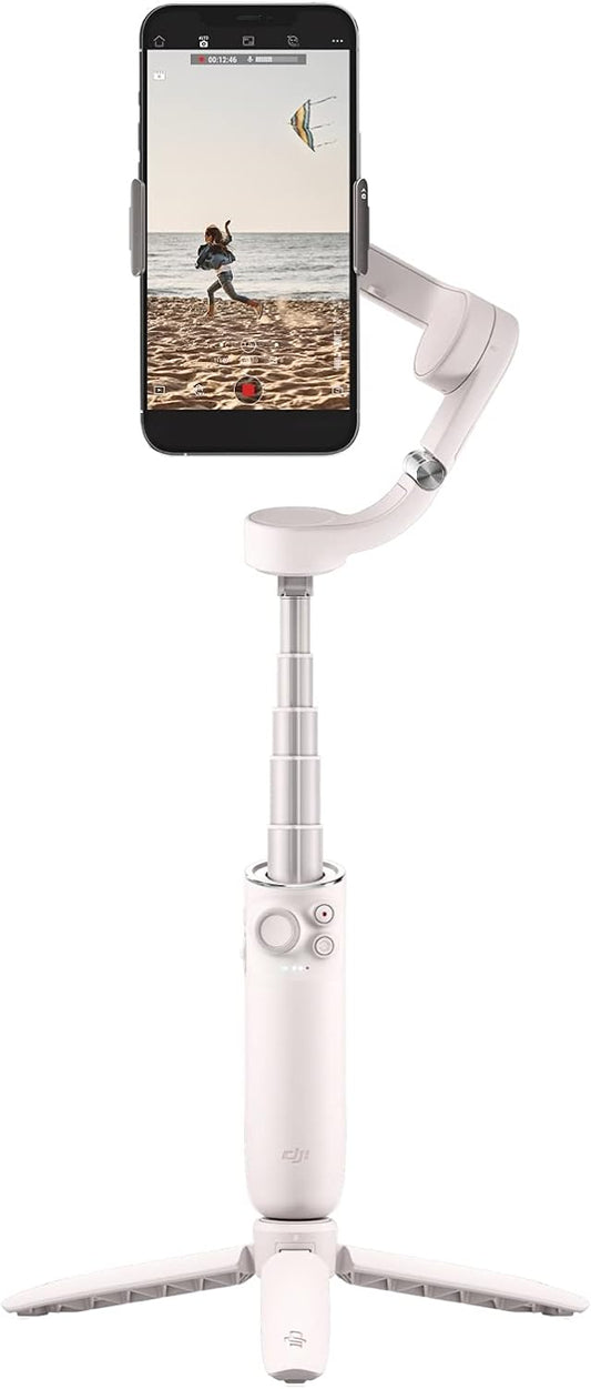 DJI OM 5 스마트폰 짐벌 스태빌라이저 3축 휴대용 접이식 연장봉 1번 사진