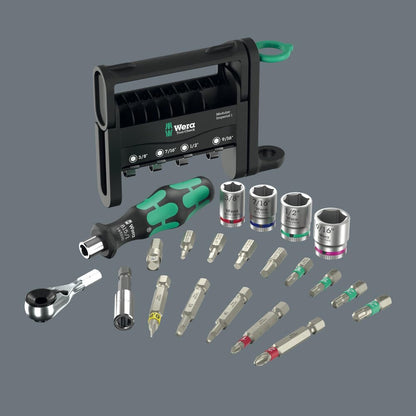 Wera 05049001001 임페리얼 공구세트 21pcs 1/4인치 라쳇 멀티컴포넌트 Kraftform 2번 사진