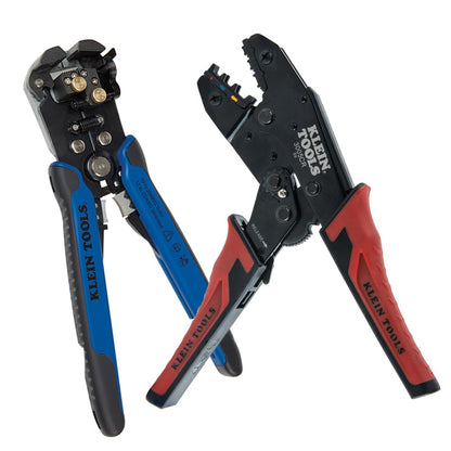 KLEIN TOOLS 랫칫 터미널 압착기 10-22 AWG 절연 단자 3종 캐비티 9번 사진