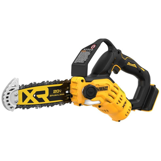 DEWALT 20V MAX 프루닝 체인소 4인치 x 4인치 압력 처리 소나무 70회 절단 브러시리스 1번 사진