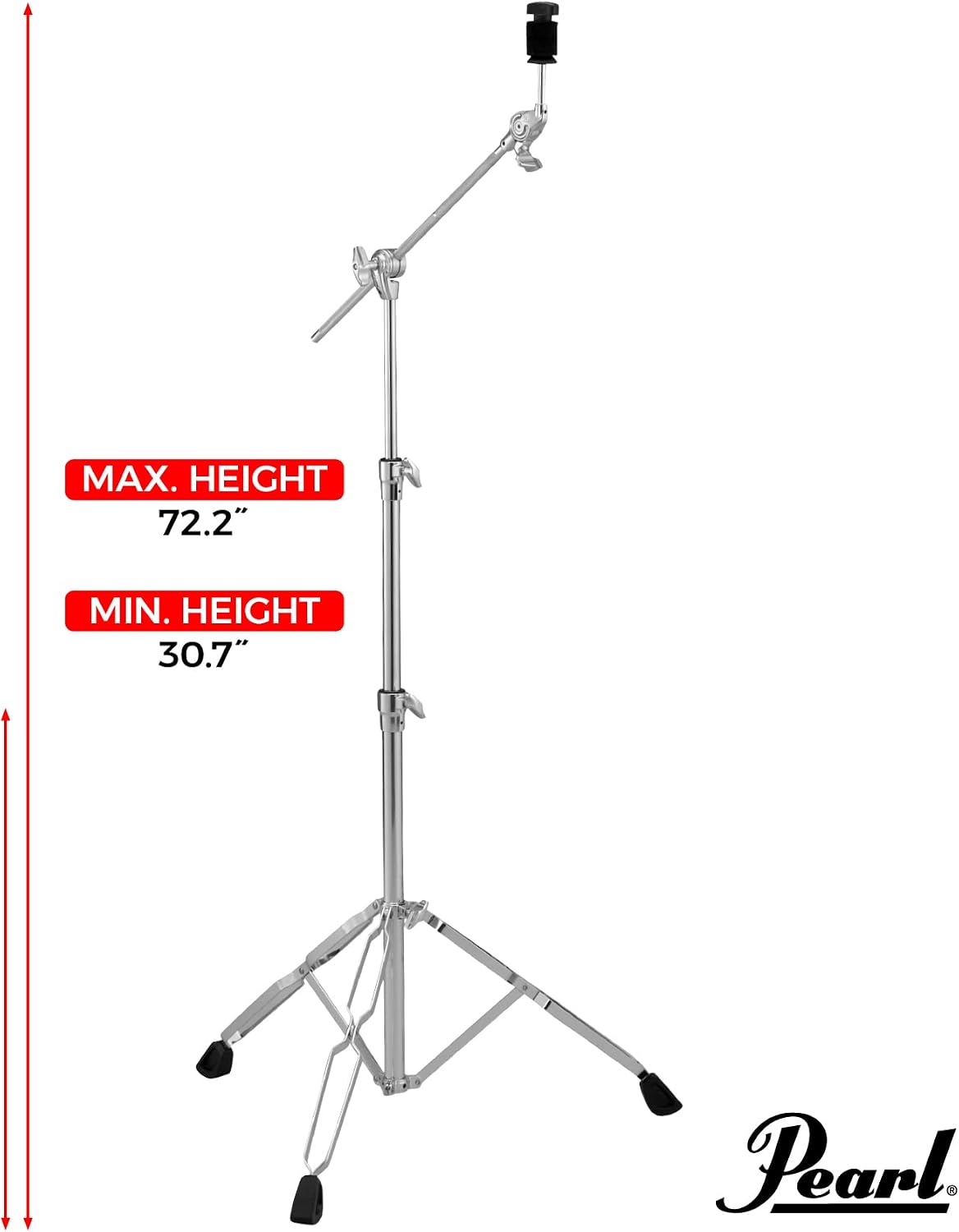 Pearl BC830 더블 브레이스드 심벌 붐 스탠드 3번 사진
