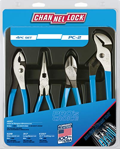 Channellock PC-2 플라이어 세트 4피스 트레이 포함 5번 사진