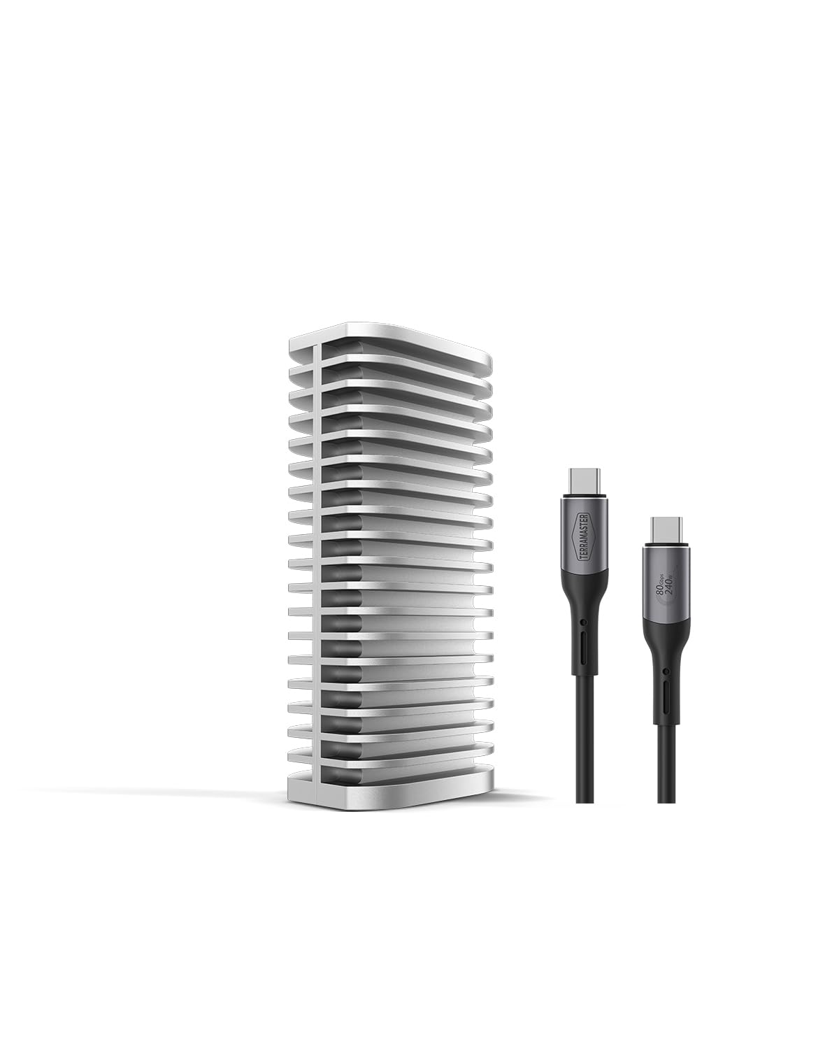 TERRAMASTER M.2 NVMe SSD 외장 케이스 알루미늄 USB Type-C D1 SSD Plus 4/3.2/3.1/3.0/2.0 11번 사진