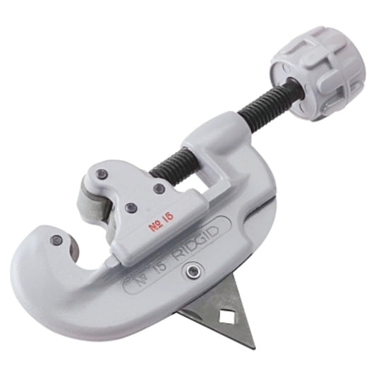 RIDGID 나사 이송식 튜브 및 전선관 커터 1~3-1/8인치 직각 절단 교체용 휠 포함 2번 사진