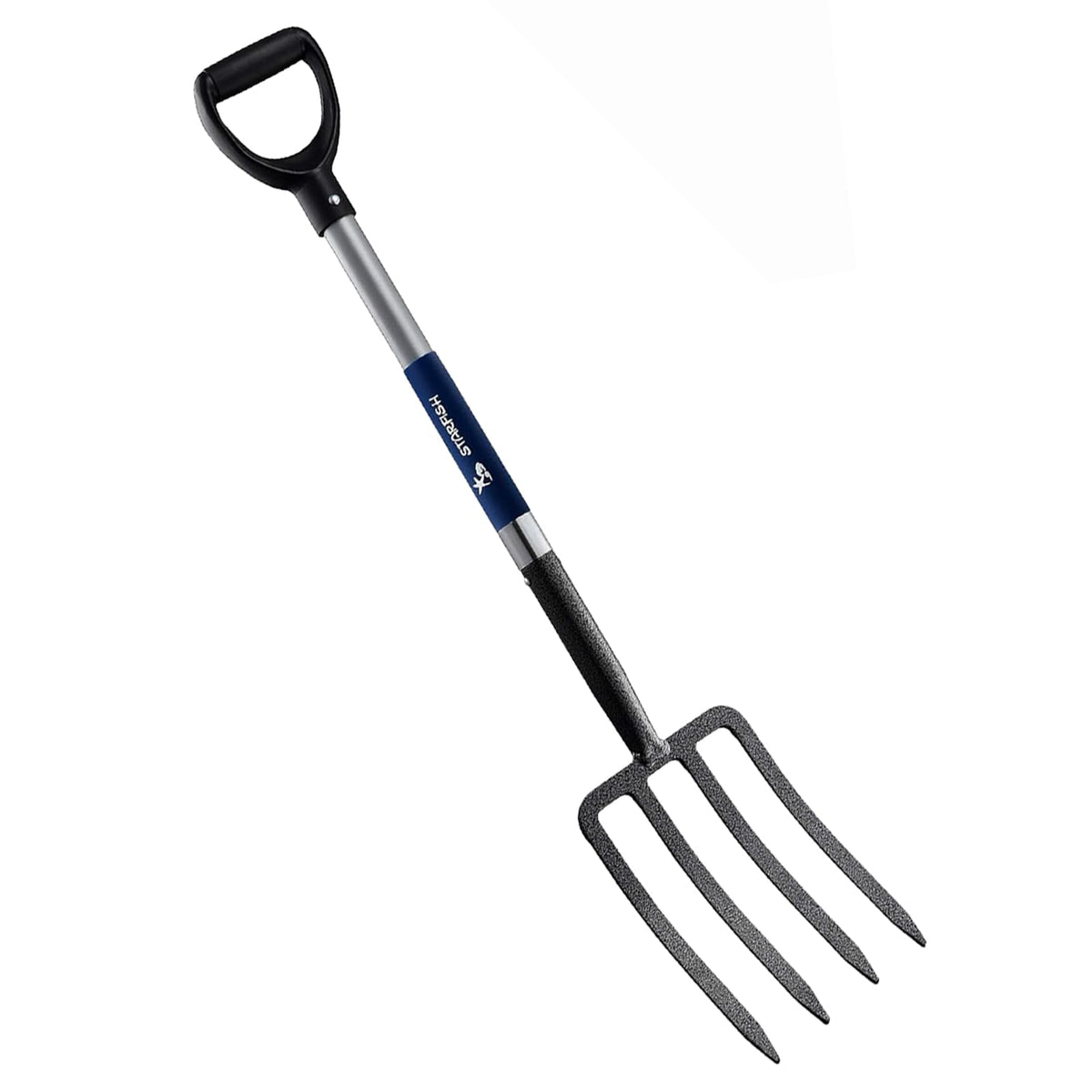 Mujocooker 4 tine 스페이딩 디깅 포크 D그립 손잡이 41인치 4-Tine 1번 사진