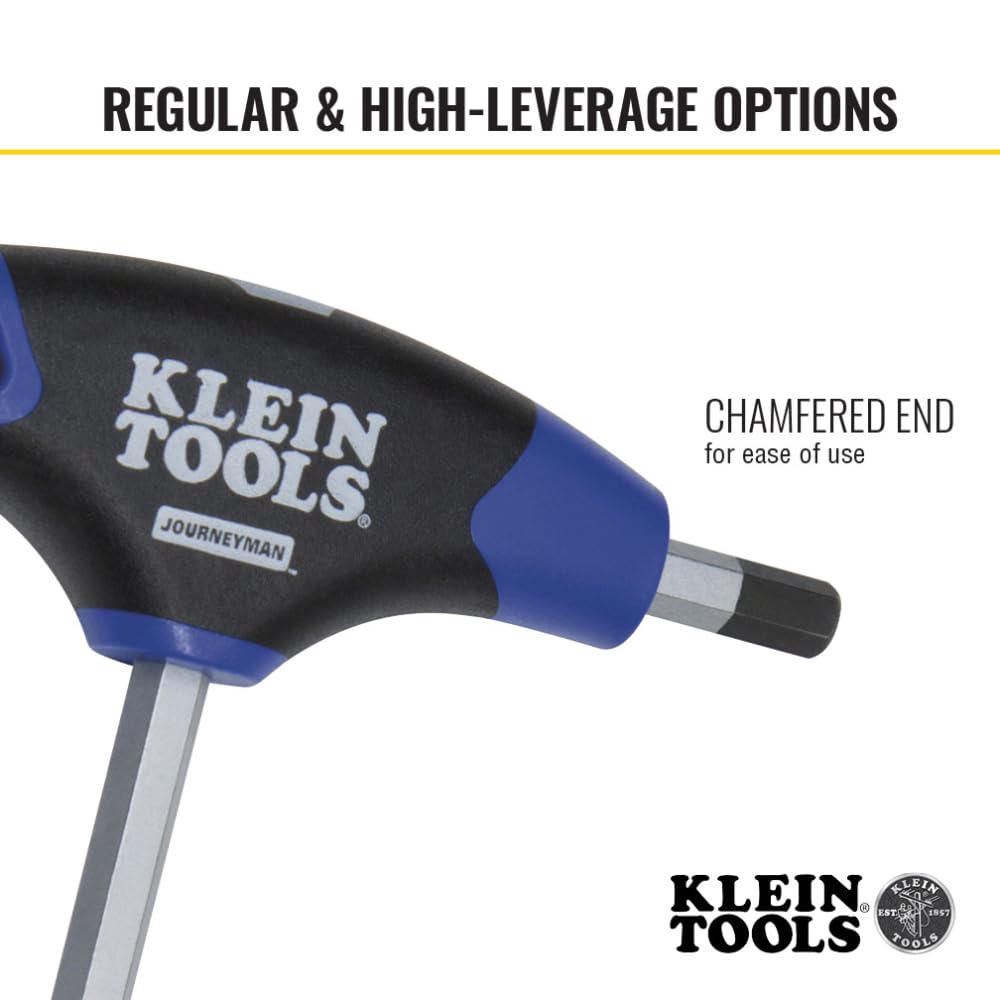 KLEIN TOOLS JTH68M T-핸들 육각 렌치 세트 9인치 10종 더블엔드 4번 사진