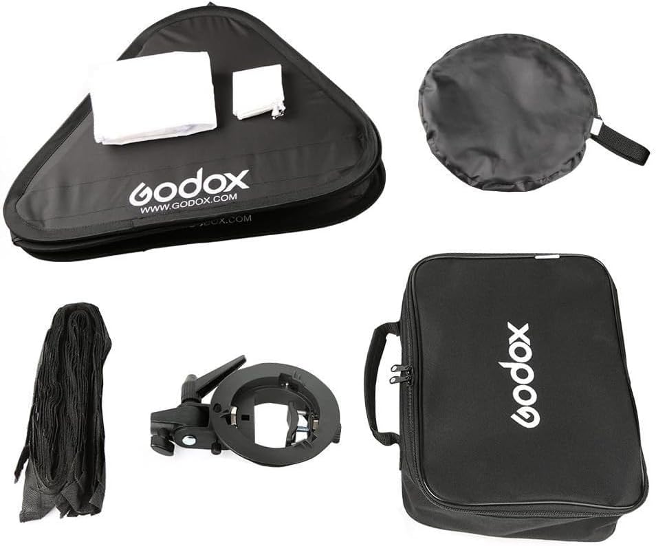 GODOX 소프트박스 80x80cm 32x32인치 그리드 포함 SFGV8080-LG-Godox 스피드라이트 브래킷 6번 사진