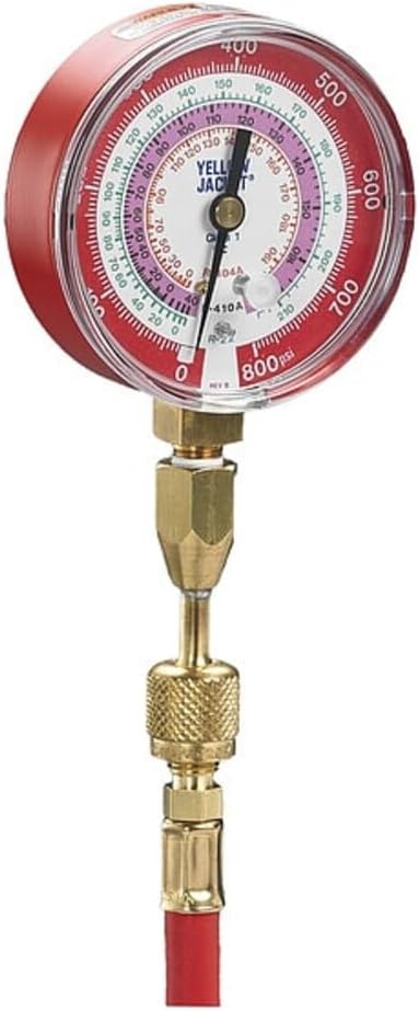 Yellow Jacket 냉동공조용 고압측정 게이지 800psi 40344-1 1번 사진
