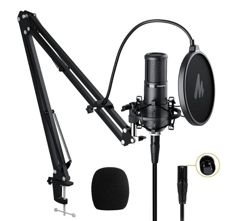 MAONO PM320S XLR 콘덴서 마이크 붐암 세트 4번 사진