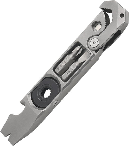 Gbmbnx EDC Pry Bar 멀티툴 포켓 프라이바 6.35mm 소켓 일자 스크루드라이버 118mm 1번 사진