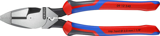 Knipex 09 12 240 하이레버리지 라인맨 플라이어 9.5인치 와이어 절단 펜치 1번 사진