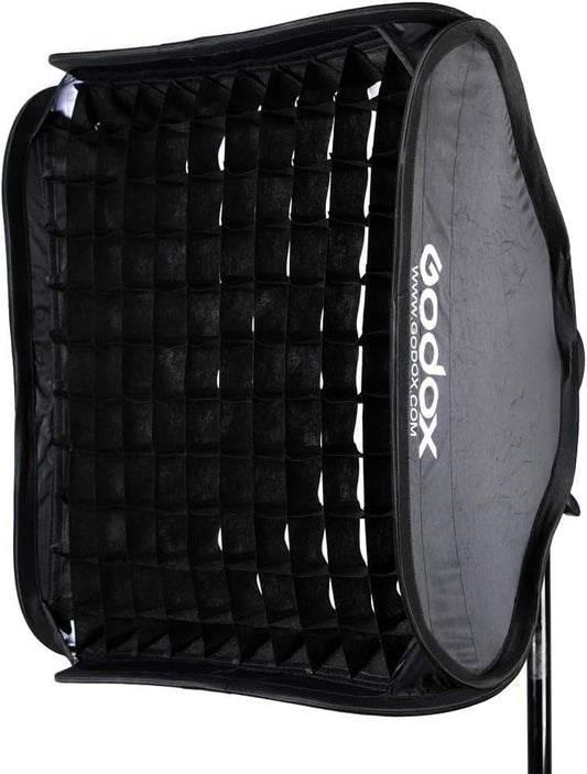GODOX S2 스피드라이트 브래킷 80×80cm 소프트박스 그리드 키트 2번 사진