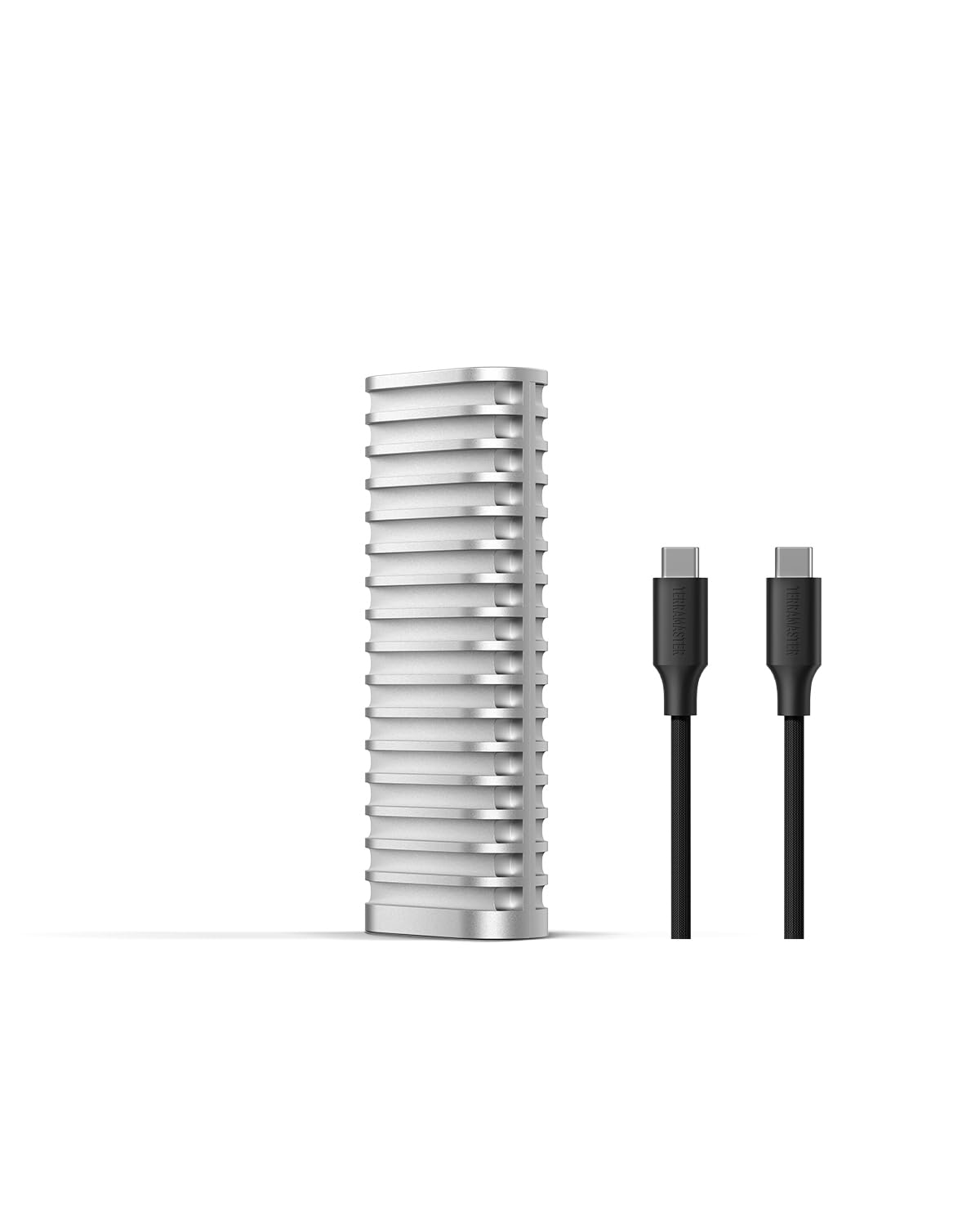 TERRAMASTER M.2 NVMe SSD 외장 케이스 알루미늄 USB Type-C D1 SSD Plus 4/3.2/3.1/3.0/2.0 1번 사진