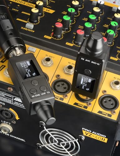 EBJ 무선 마이크 송수신기 M-ONE UHF 48V 팬텀 전원 XLR 8번 사진