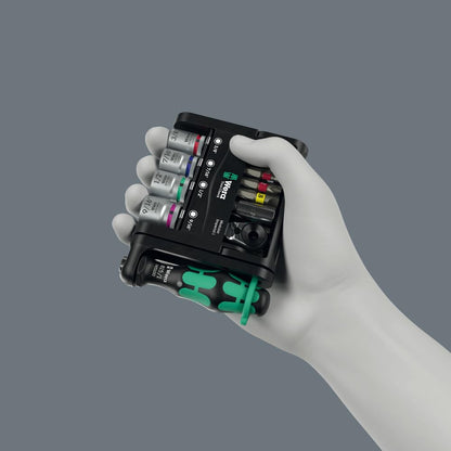 Wera 05049001001 임페리얼 공구세트 21pcs 1/4인치 라쳇 멀티컴포넌트 Kraftform 3번 사진