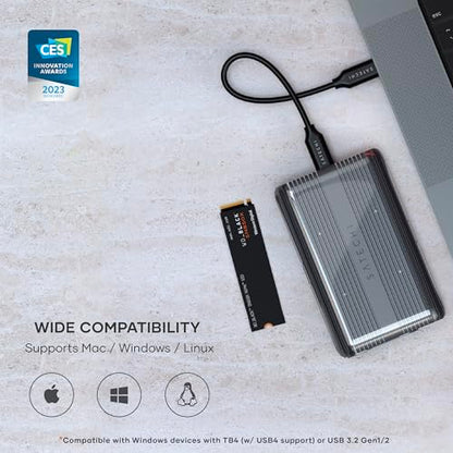 Satechi USB4 NVMe SSD Pro 인클로저 40Gbps 16TB 3번 사진