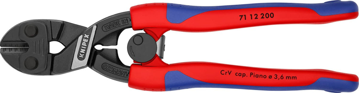 KNIPEX 하이레버리지 코볼트 커터 71 12 200 1번 사진
