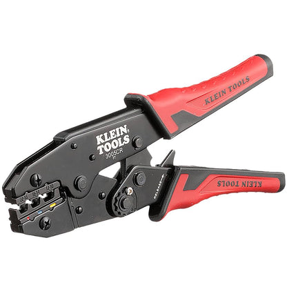 KLEIN TOOLS 랫칫 터미널 압착기 10-22 AWG 절연 단자 3종 캐비티 10번 사진