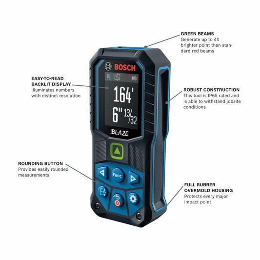 Bosch CST/berger 알루미늄 텔레스코핑 로드 165 Ft 측정 2번 사진