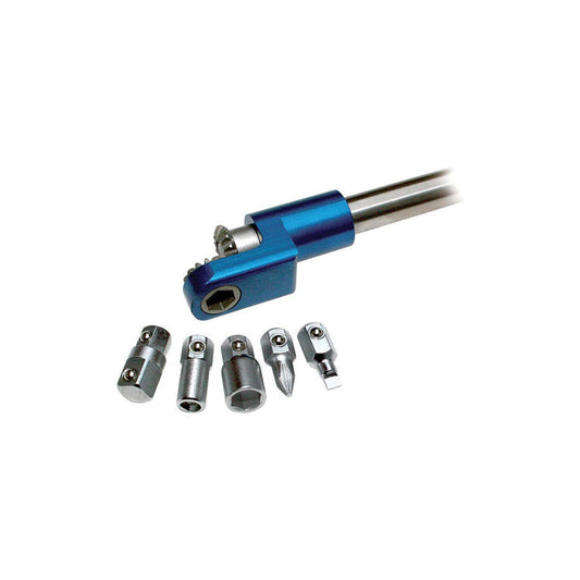 4into1 Motion Pro 90도 1/4인치 육각 드라이버 카뷰레터 공구 08-0229 1번 사진
