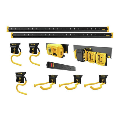 DEWALT 파워툴 정리함 10종 세트 메탈 레일 포함 3번 사진