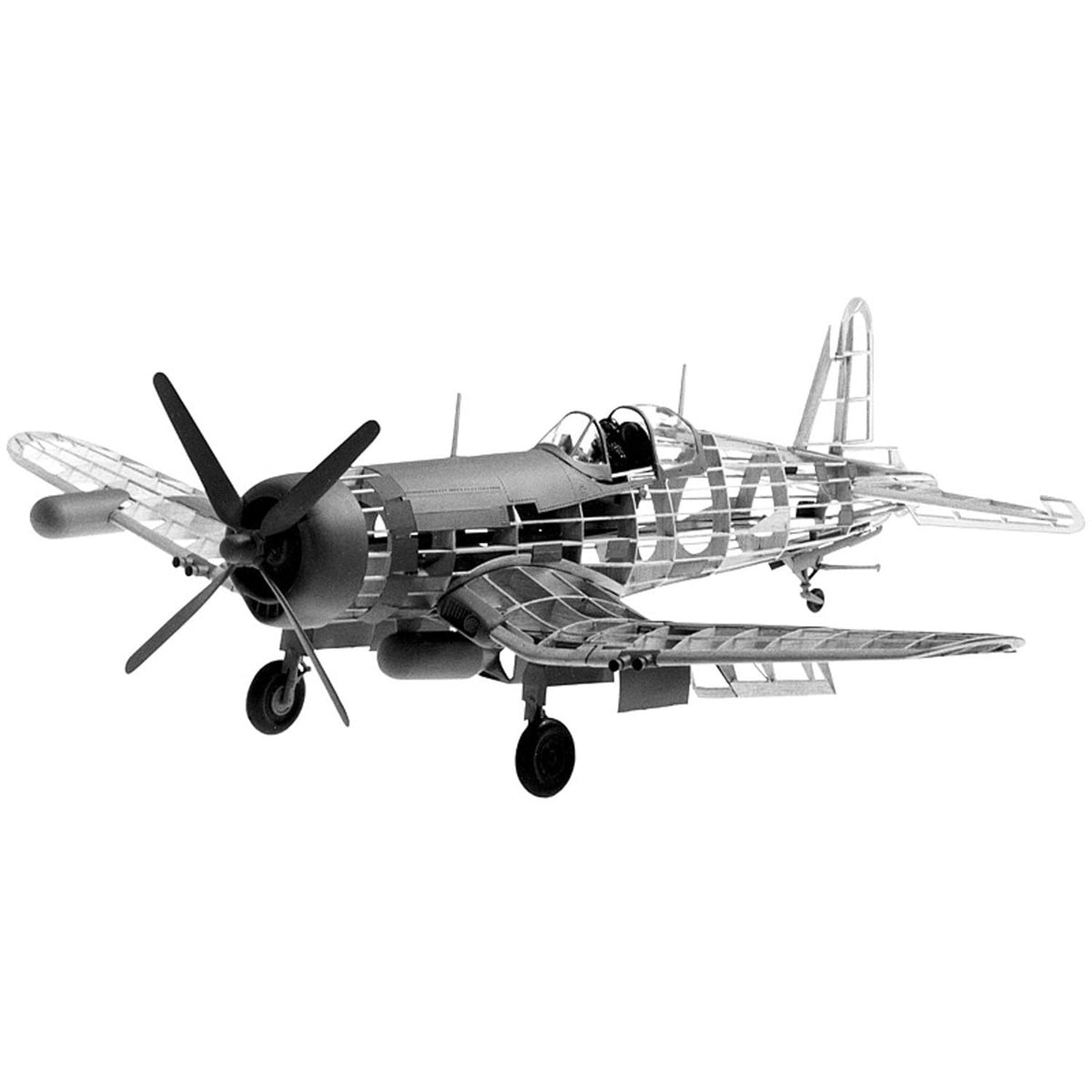 Guillow's 보잉 F4U-4 코세어 모형 키트 1번 사진
