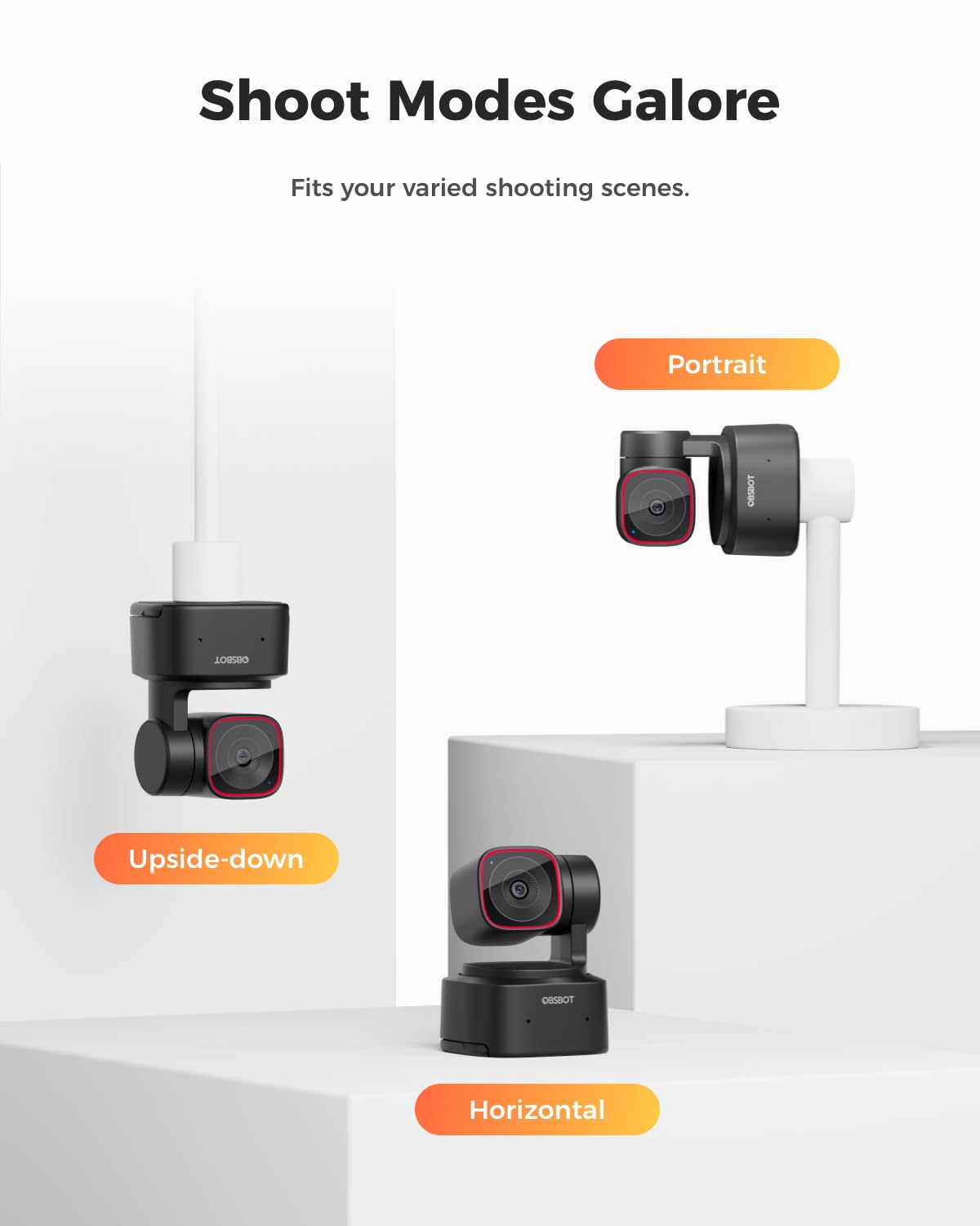 OBSBOT Tiny 2 Lite 4K AI 트래킹 PTZ 웹캠 회의 교육용 7번 사진