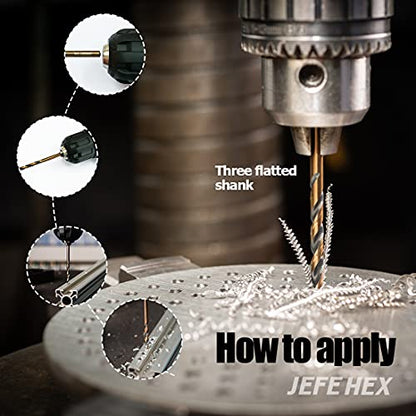 JEFE HEX 3-Flat 드릴 비트 세트 13pcs 3번 사진