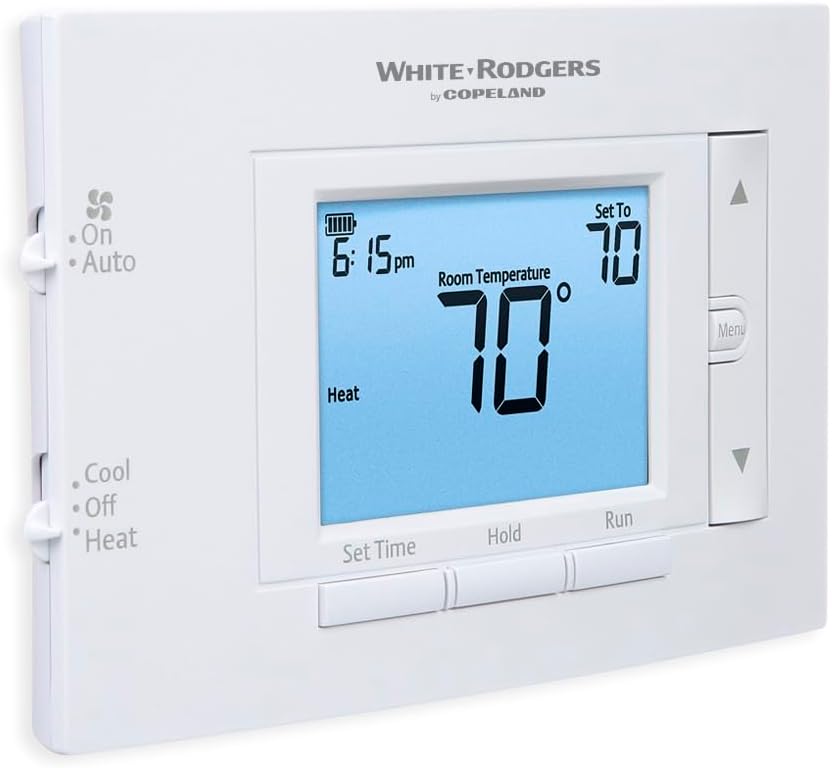 White-Rodgers 80 Series 프로그래머블 단일 단계 온도조절기 1F83C-11PR 3번 사진