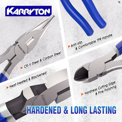 KARRYTON 20피스 플라이어 세트 수납 케이스 포함 4번 사진