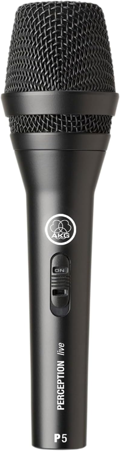 AKG P5 S 슈퍼카디오이드 다이나믹 보컬 마이크 온오프 스위치 포함 스탠드 어댑터 집 가방 2번 사진