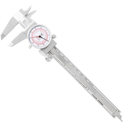 PEC Tools 다이얼 캘리퍼스 스테인리스 충격방지 정밀 측정 공구 ±0.001인치 15번 사진