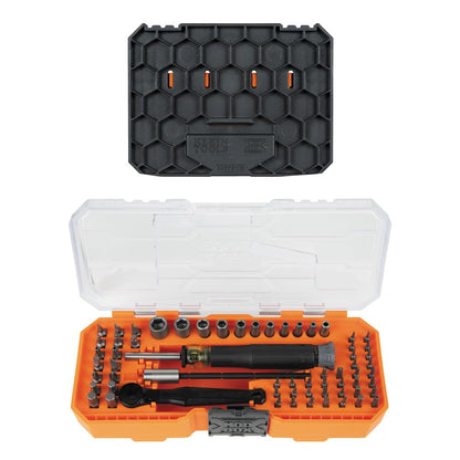 KLEIN TOOLS 정밀 라쳇 스크루드라이버 세트 60pcs 너트 드라이버 포함 3.5mm 1/4인치 10번 사진