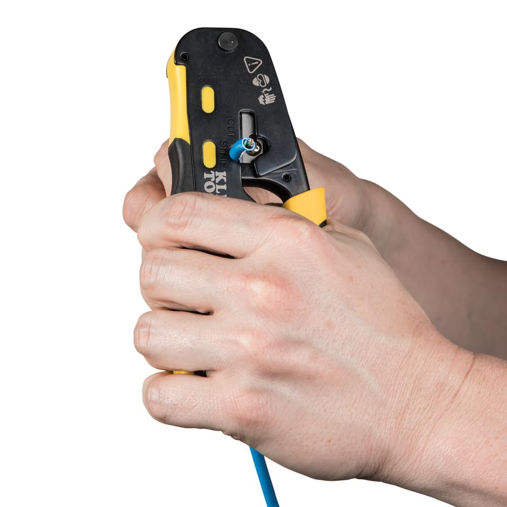 KLEIN TOOLS 래칫 데이터 케이블 RJ45 크림프 툴 4번 사진