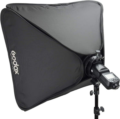 GODOX 소프트박스 S2 스피드라이트 브래킷 키트 60×60cm 그리드 포함 2번 사진