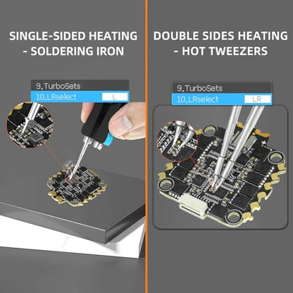 SEQURE HT140 휴대용 2-in-1 핫 트위저 인두 키트 SMD 작업용 15번 사진