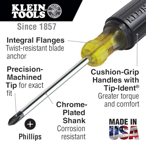 Klein Tools 80006 트림아웃 공구 키트 6피스 전기 작업용 2번 사진