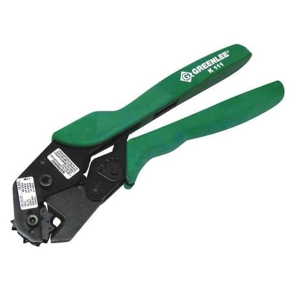 Greenlee 크림핑 툴 압착기 8-1 AWG 1번 사진