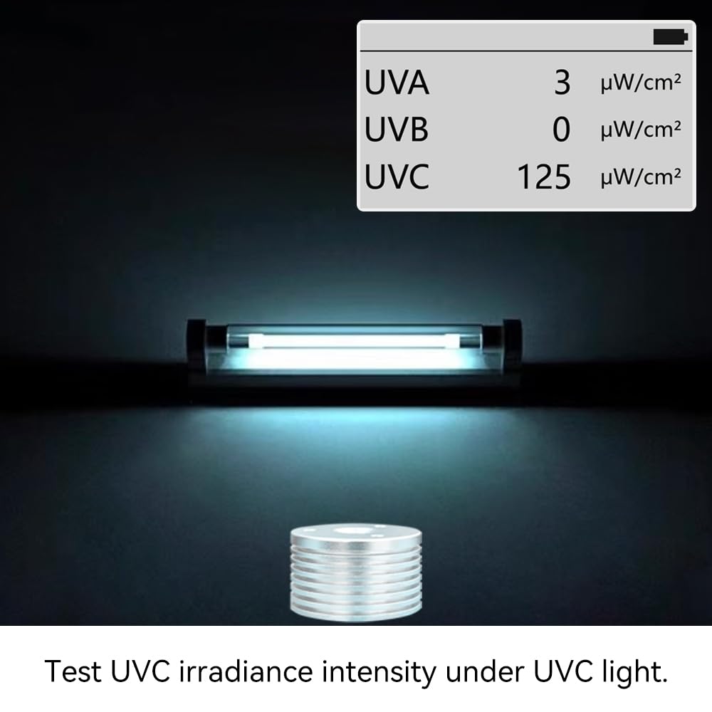 AquaHorti 노출계 UVB UVC UVA UV 지수 측정기 AH-UVCBA 4번 사진