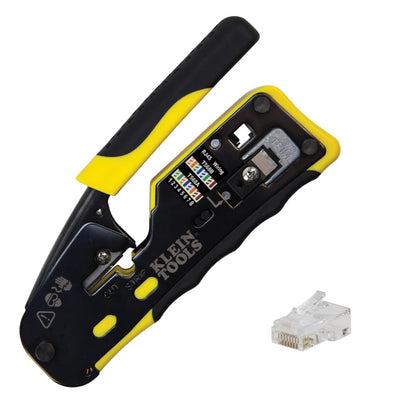 KLEIN TOOLS 래칫 데이터 케이블 RJ45 크림프 툴 1번 사진