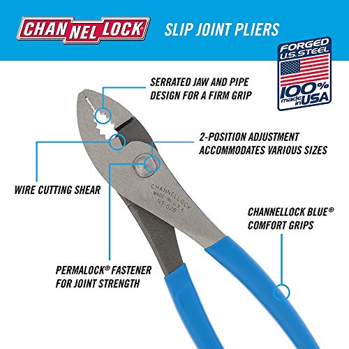 Channellock PC-2 플라이어 세트 4피스 트레이 포함 6번 사진