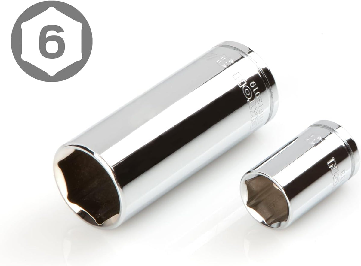 TEKTON 소켓 렌치 세트 46pcs 3/8인치 6각 5/16-3/4 8-19mm SKT15301 5번 사진