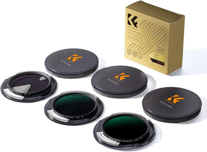 K&F CONCEPT 82mm ND8 ND64 CPL 렌즈 필터 키트 일본 광학유리 항공알루미늄 프레임 8번 사진