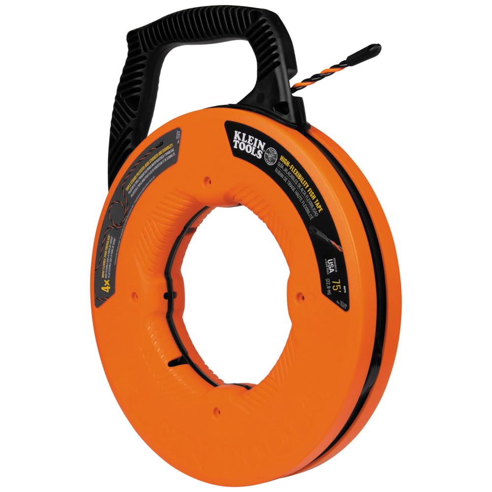 KLEIN TOOLS 50375 하이 플렉스 폴리에스터 피쉬 테이프 75피트 1번 사진