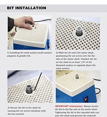ZIYUCOOL 휴대용 스테인드글라스 그라인더 110V 65W 8번 사진