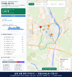 인터랙티브 지도 미리보기(실제 상품은 클릭형 HTML)