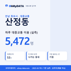 산정동 대중교통 입지팩 표지